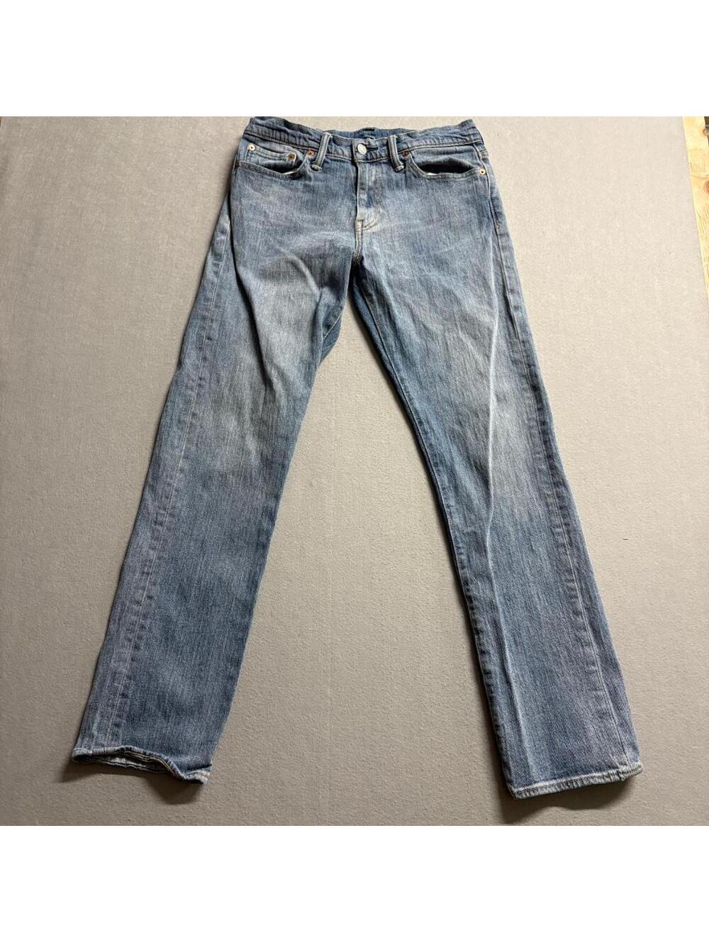 Levis 511 Slim Jeans Mens 31x32 White Oak Cone Denim Blue Stretch Pants
